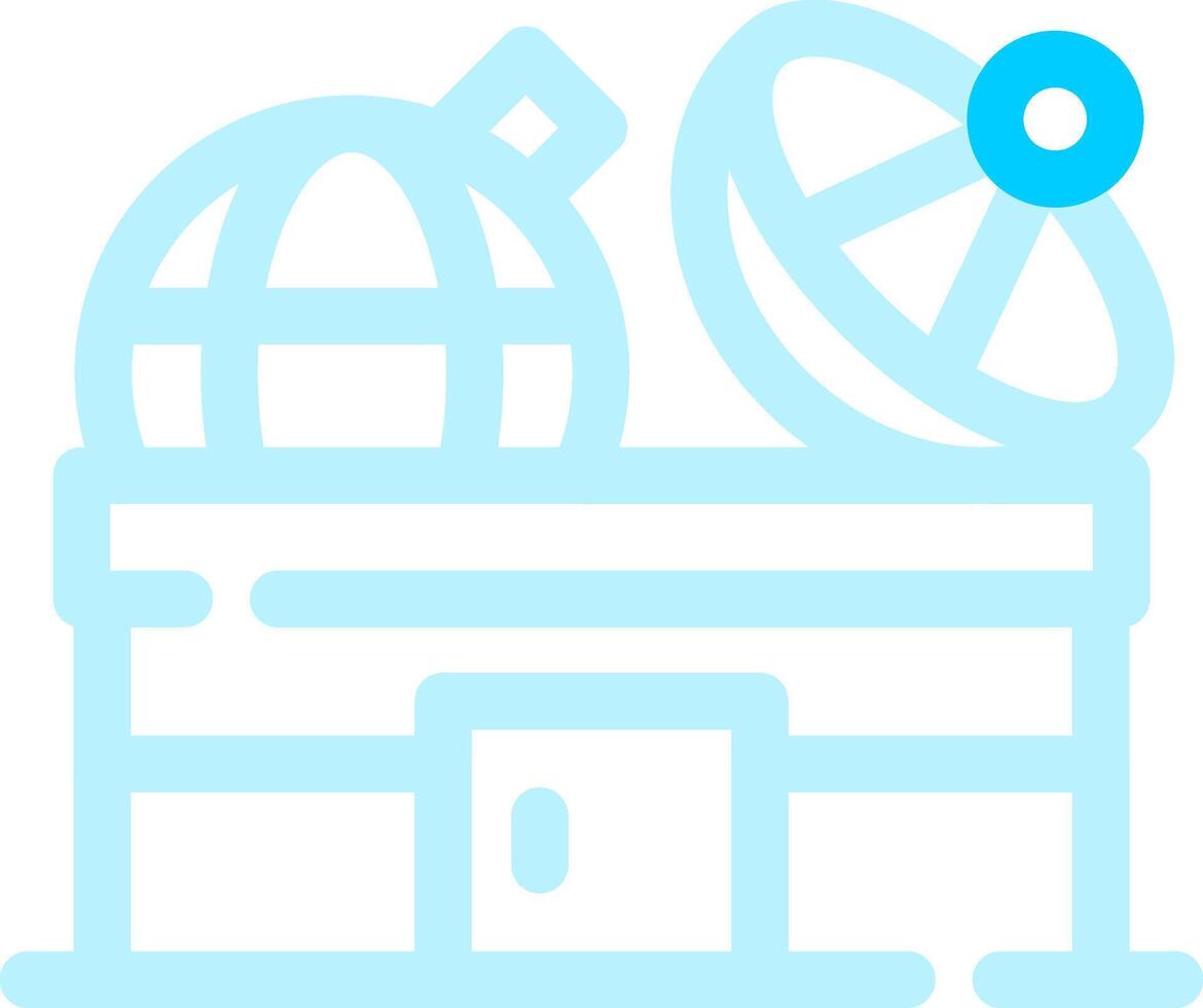 Observatory Creative Icon Design vector