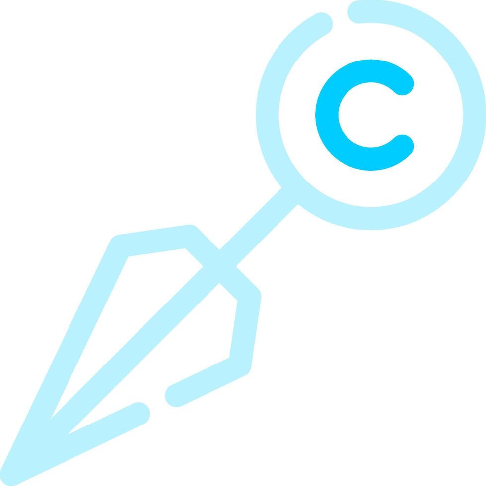 Kunai Creative Icon Design vector