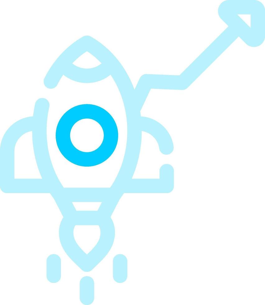 Growth Hacking Creative Icon Design vector