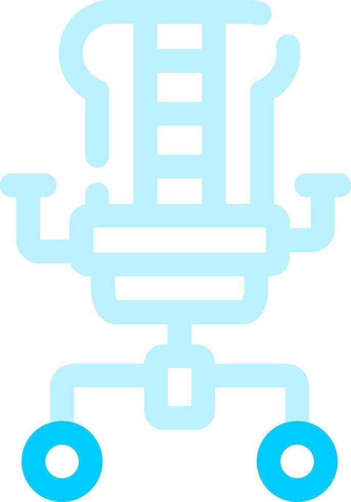 Gaming Chair Creative Icon Design vector