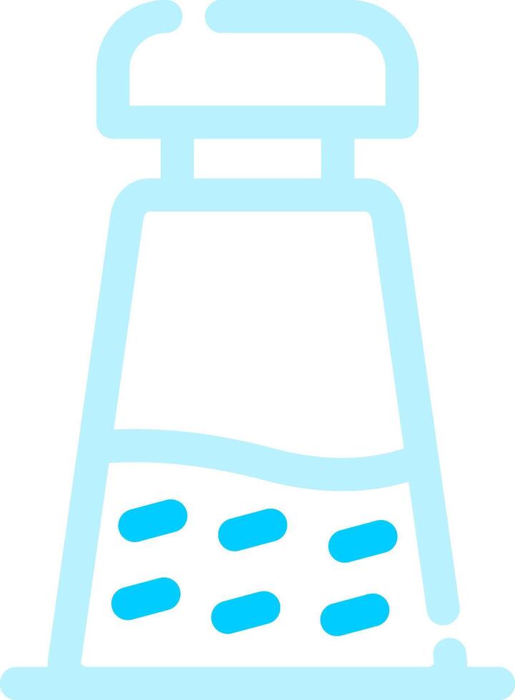 Salt And Pepper Creative Icon Design vector