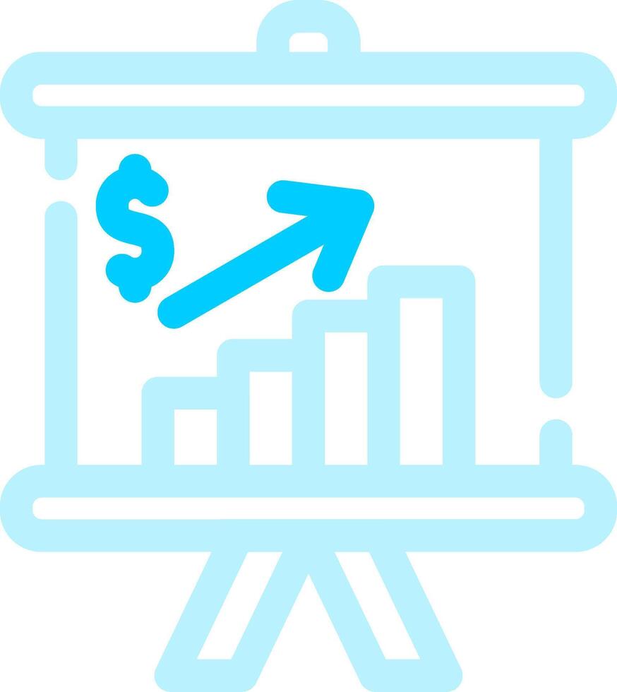 Presentation Creative Icon Design vector