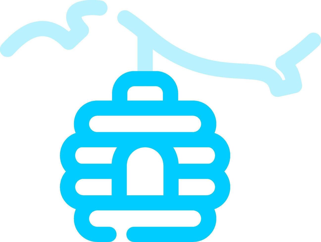 Hive Creative Icon Design vector