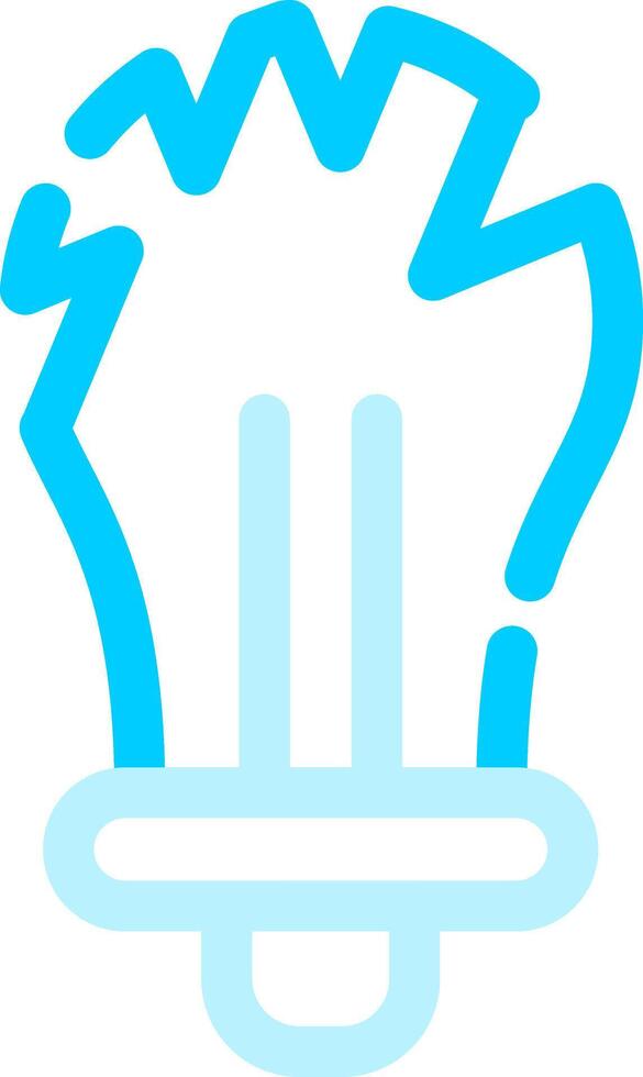 Bulb Creative Icon Design vector