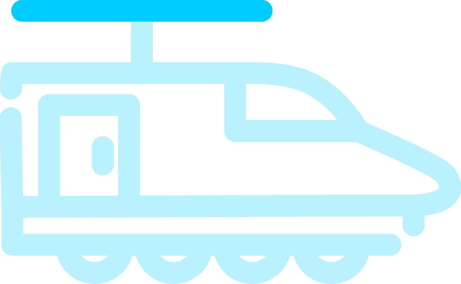 diseño de icono creativo de tren eléctrico vector