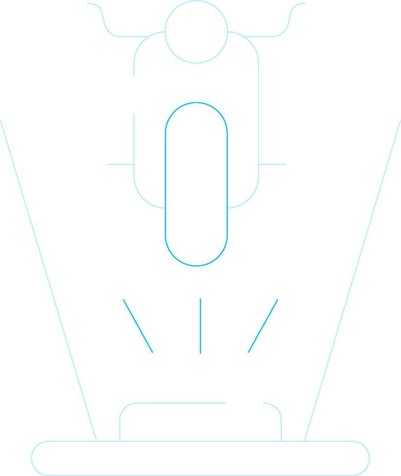 Ar Motorbike Riding Creative Icon Design vector