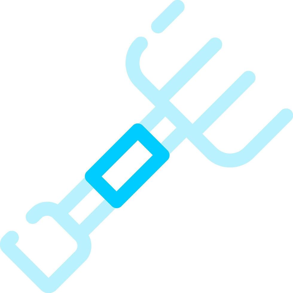 Rake Creative Icon Design vector