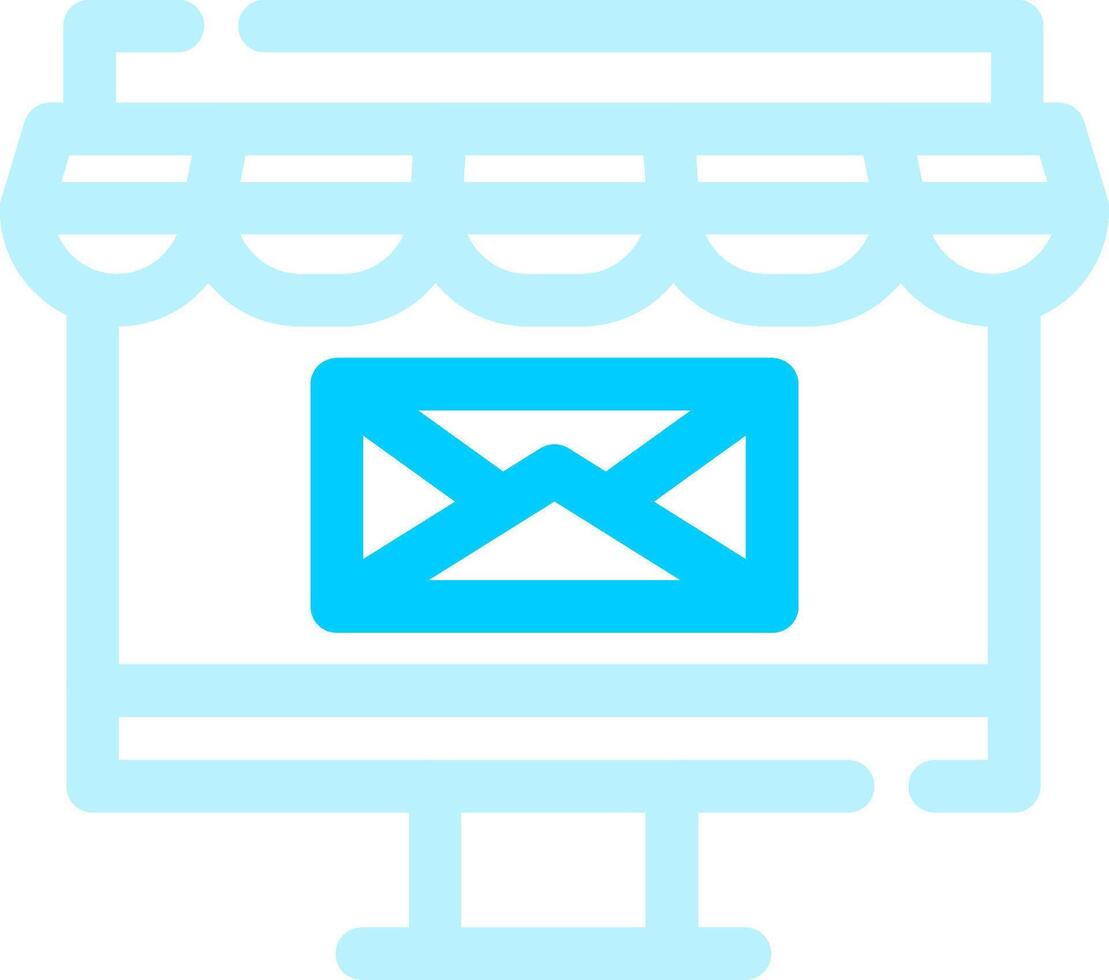 diseño de icono creativo de correo vector