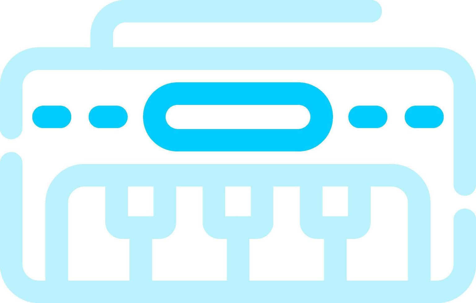 Keyboard Creative Icon Design vector