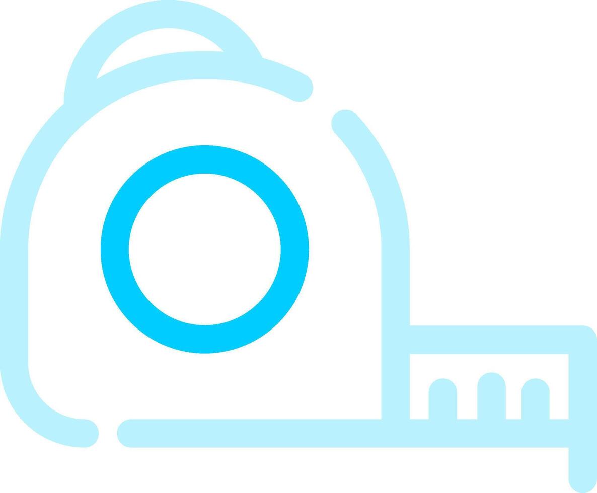 Measuring Creative Icon Design vector