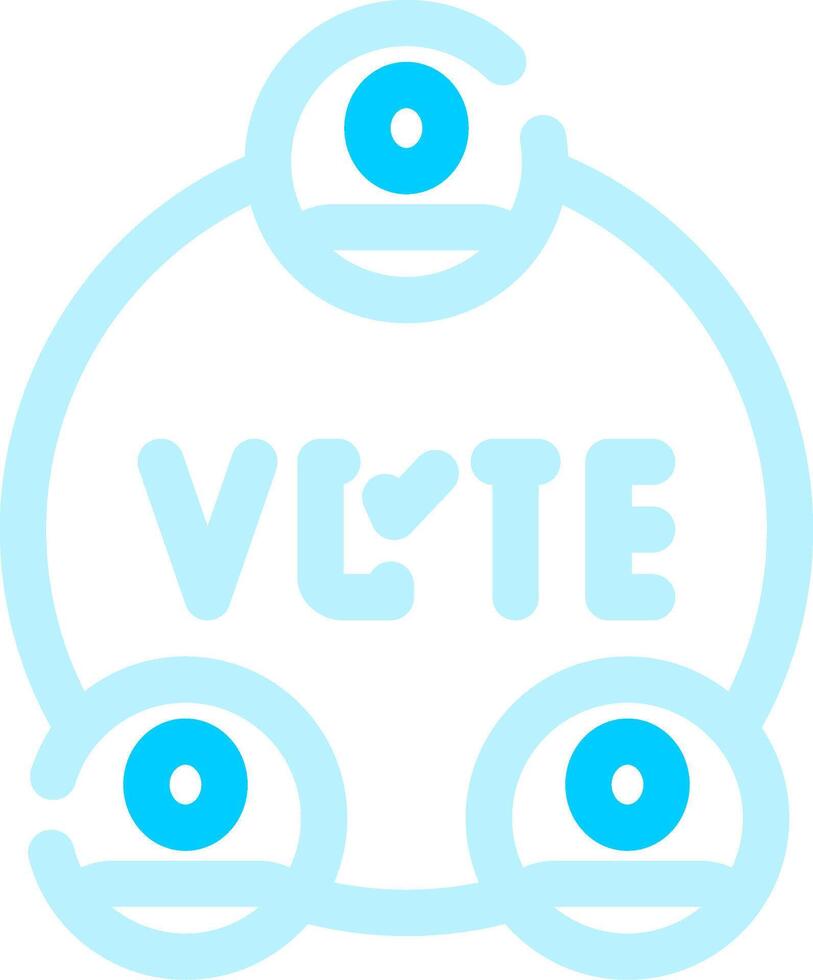 diseño de icono creativo de elecciones vector