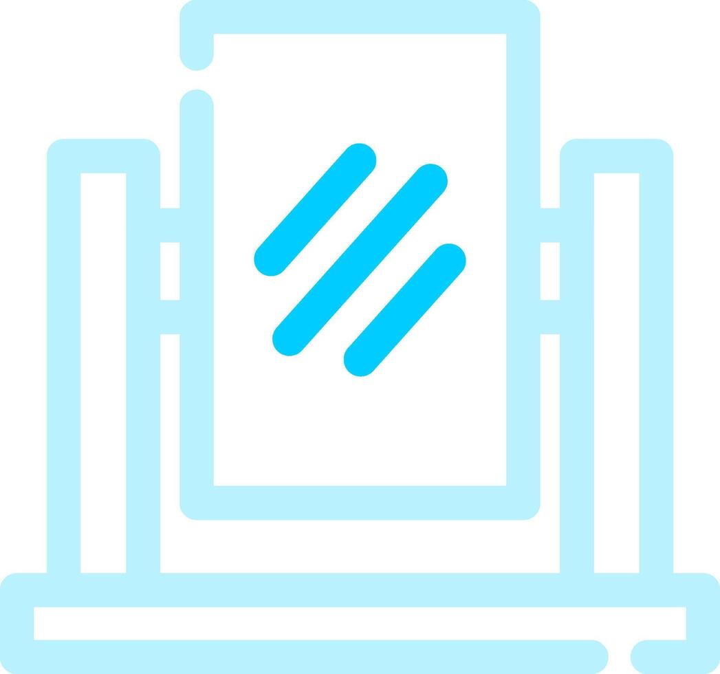 Line Two Color Design vector