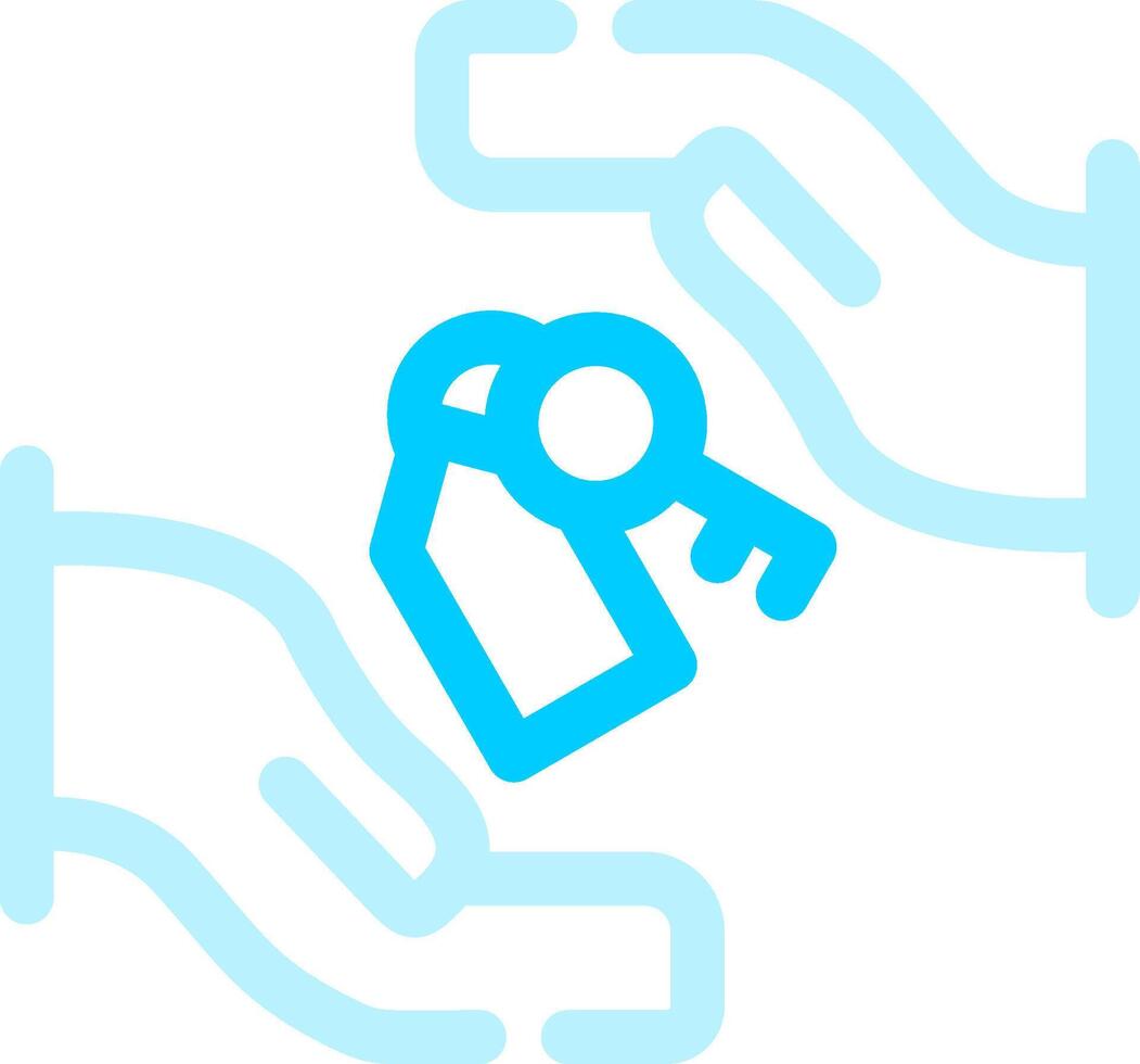 Closed End Lease Creative Icon Design vector