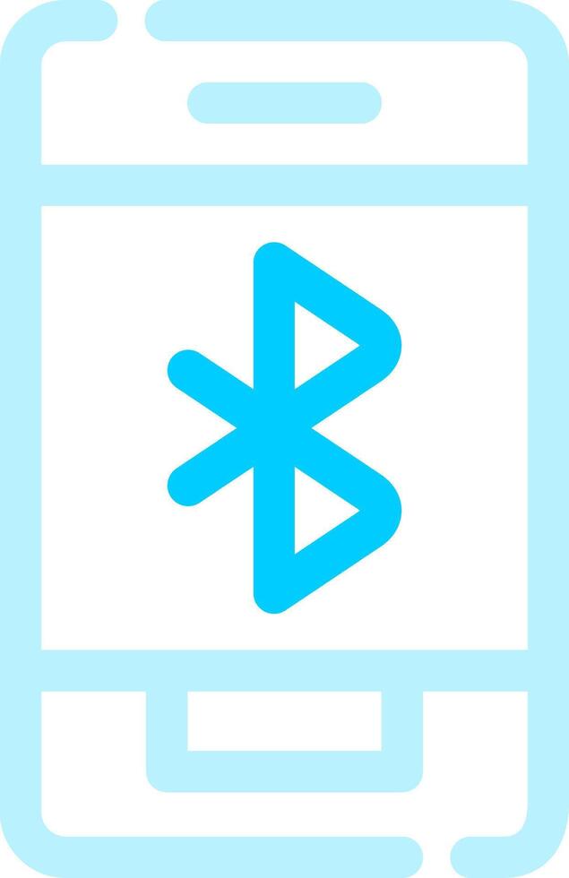 Bluetooth Creative Icon Design vector