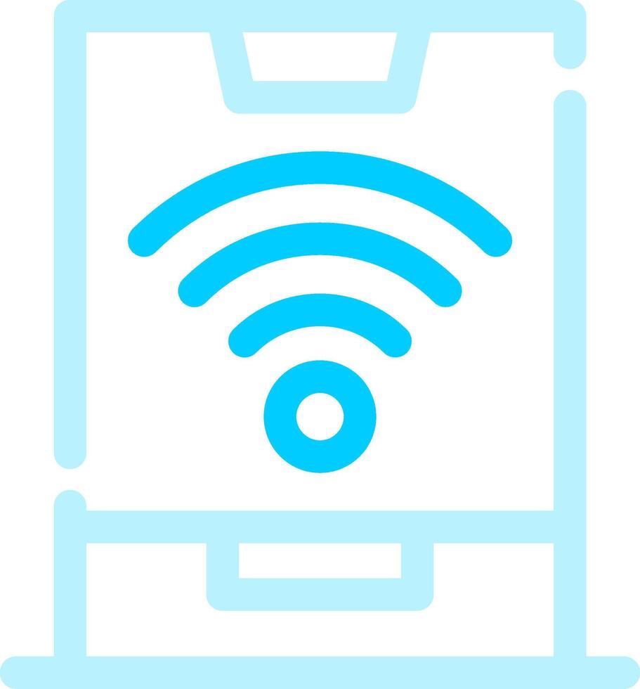 Smart Tablet Creative Icon Design vector