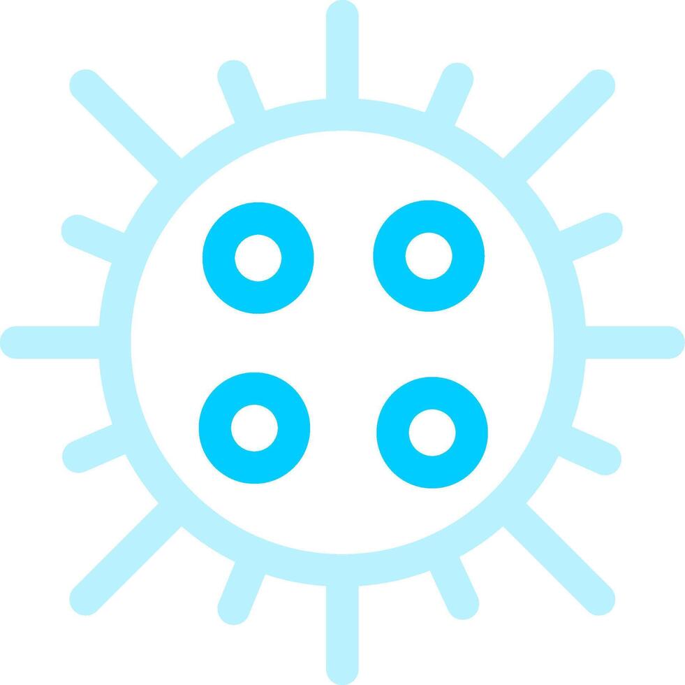 Virus Creative Icon Design vector