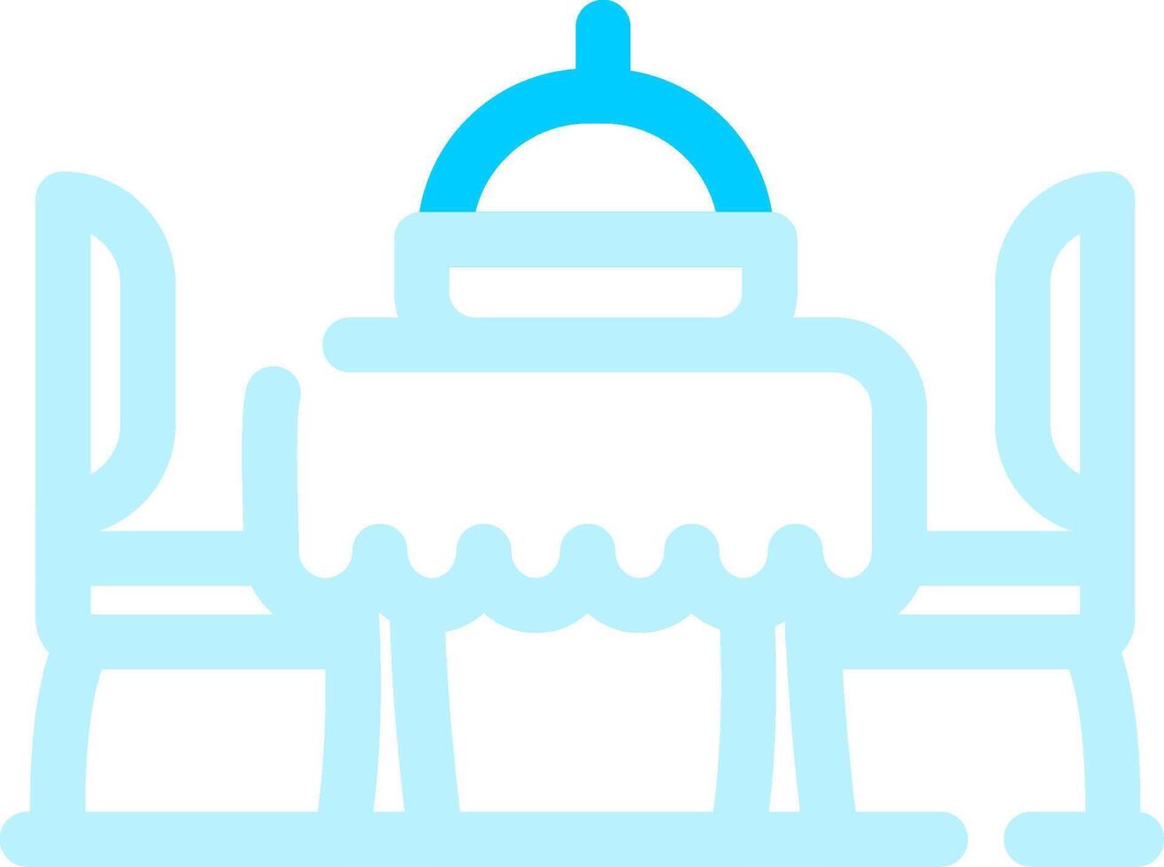 Dinner Creative Icon Design vector