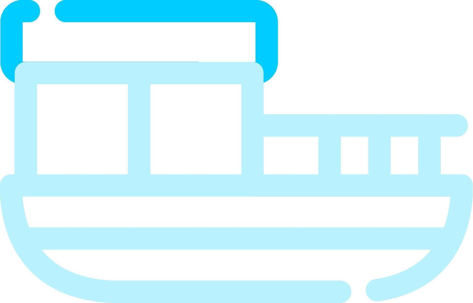 Line Two Color Design vector