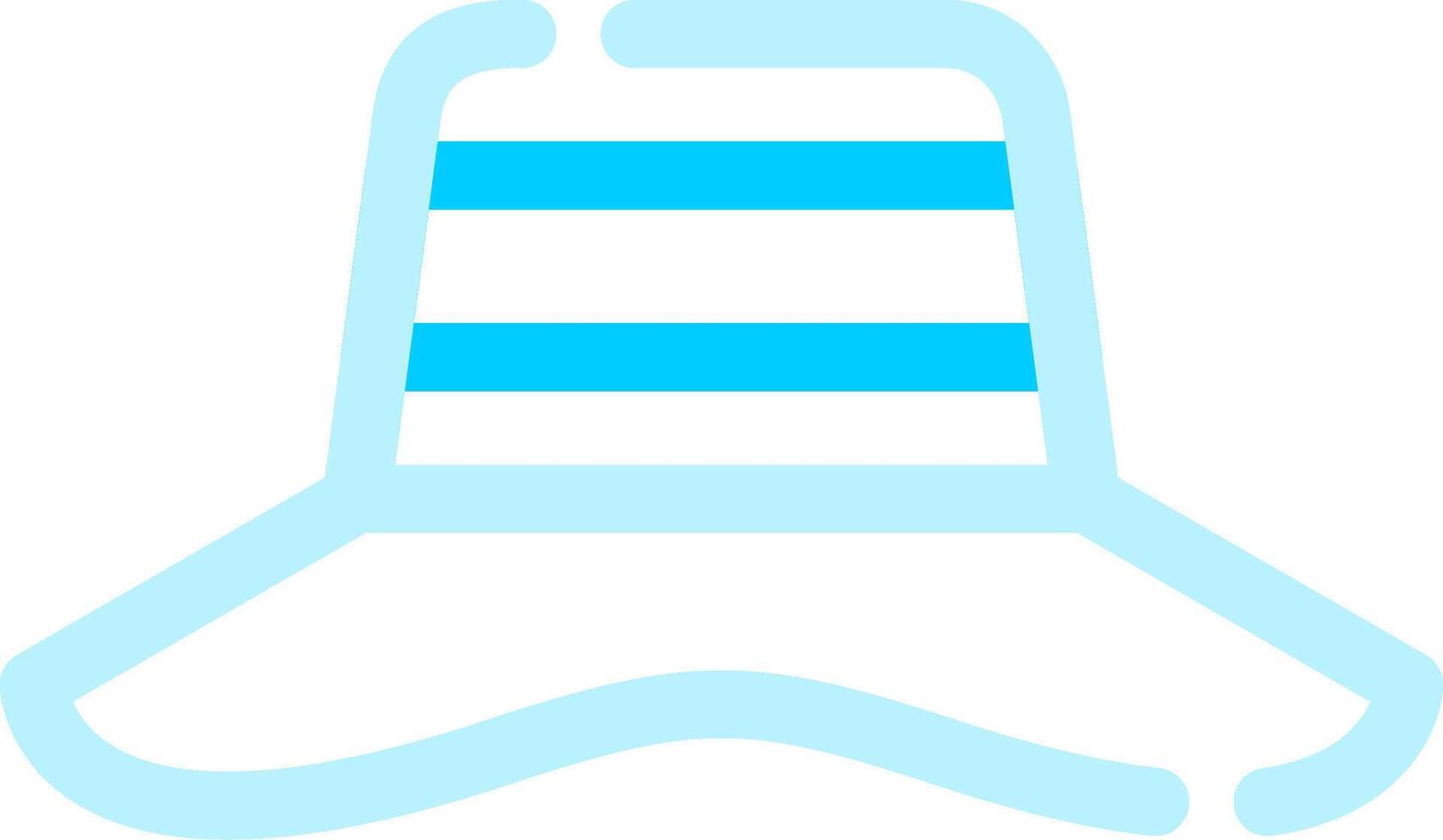 Sun Hat Creative Icon Design vector