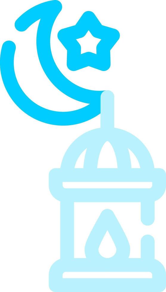 Ramadan Creative Icon Design vector