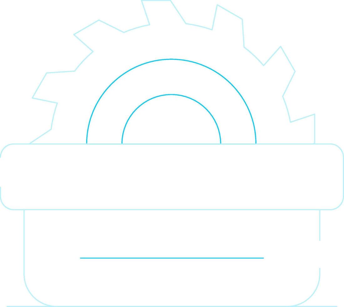 Saw Creative Icon Design vector