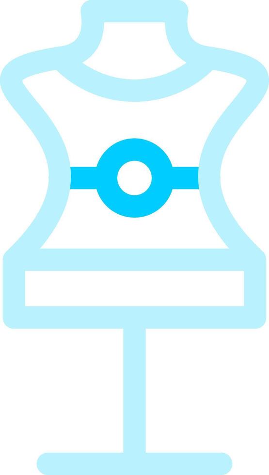 Mannequin Creative Icon Design vector