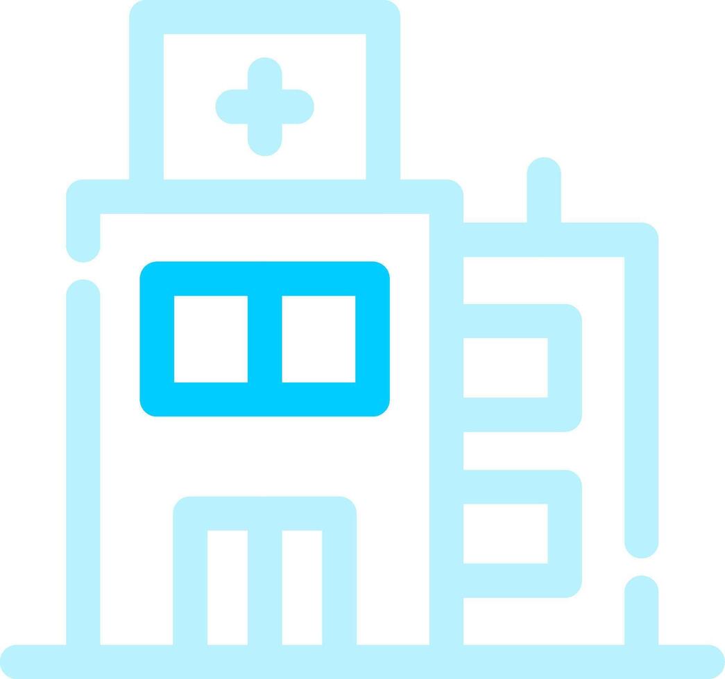 Hospital Creative Icon Design vector