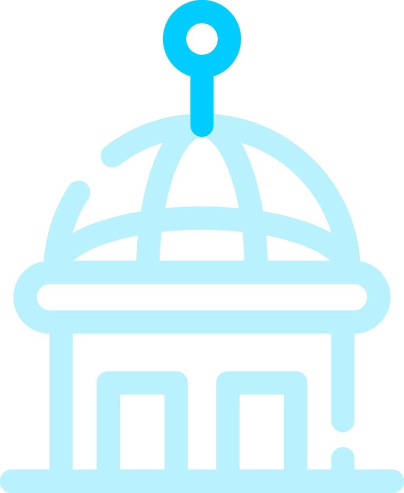 Dome Creative Icon Design vector