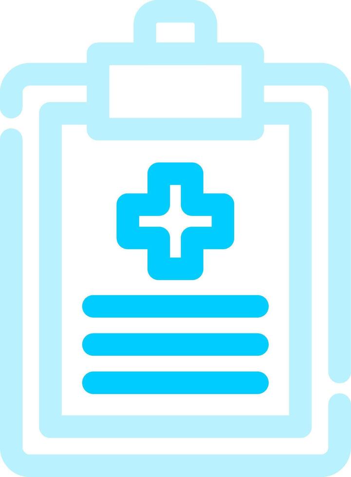 Health Report Creative Icon Design vector