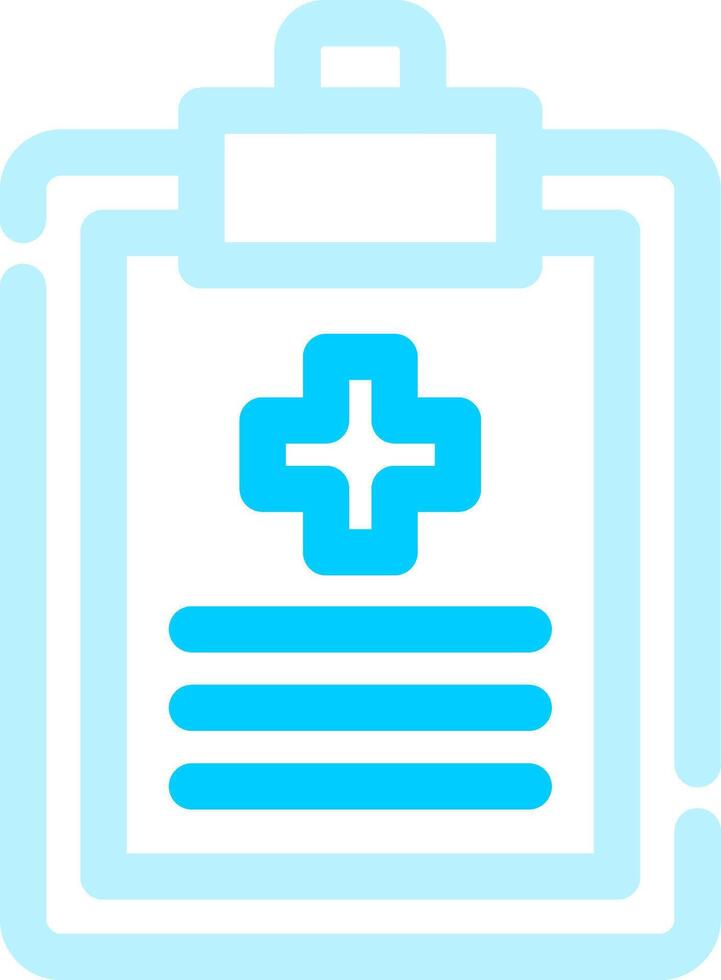 Health Report Creative Icon Design vector