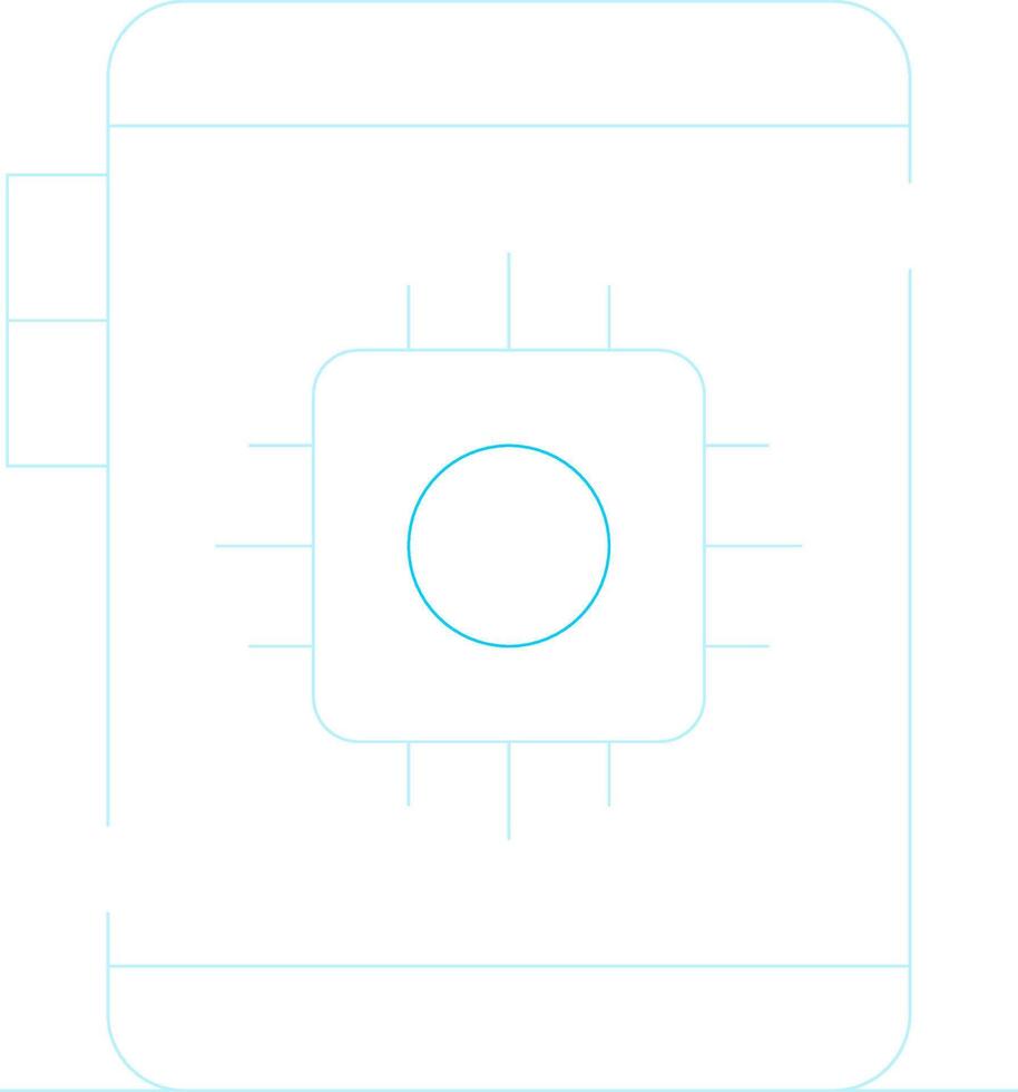Digital Technology Creative Icon Design vector