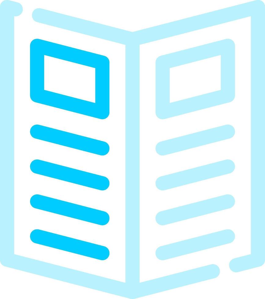 Trifold Creative Icon Design vector