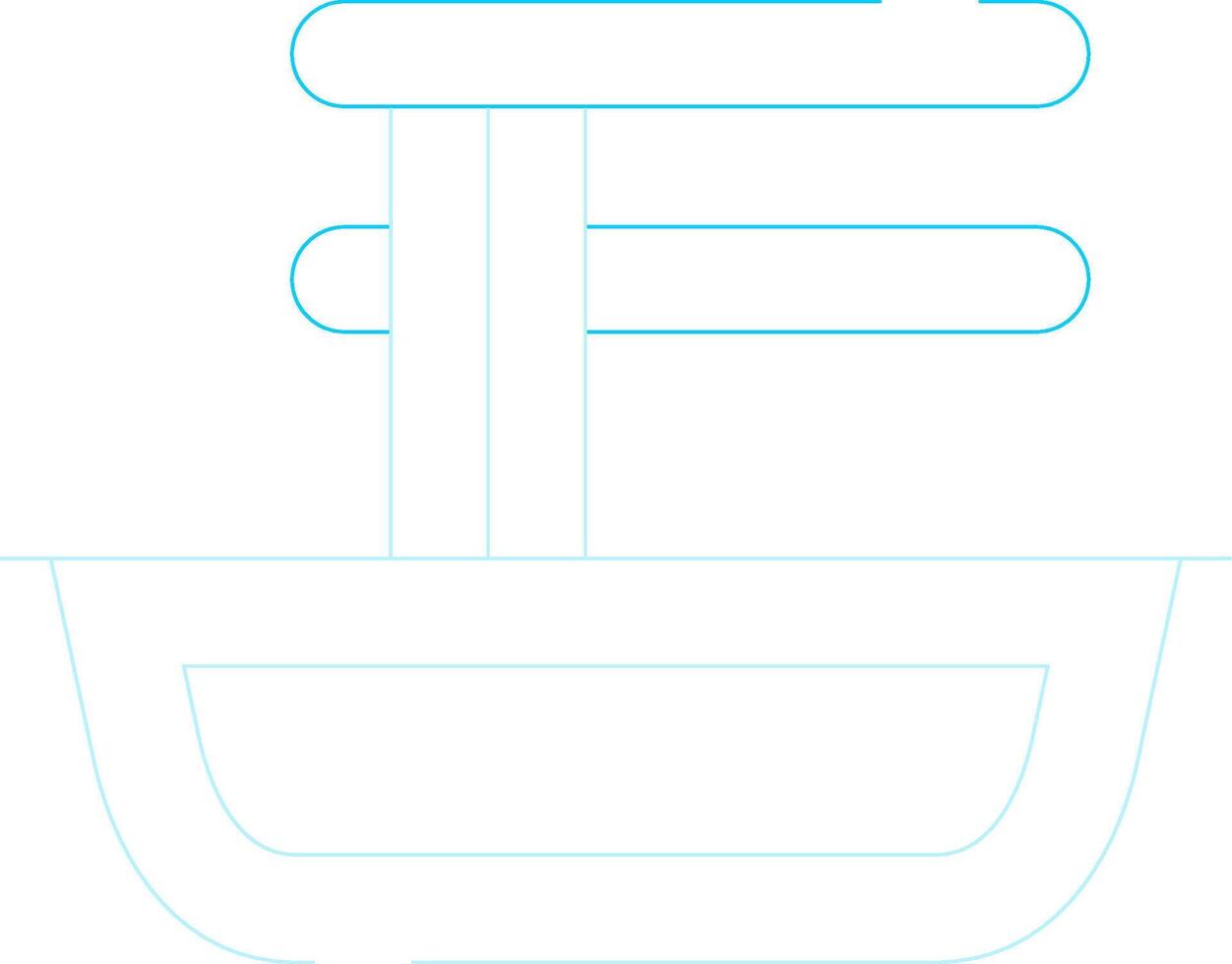 Falafel Creative Icon Design vector