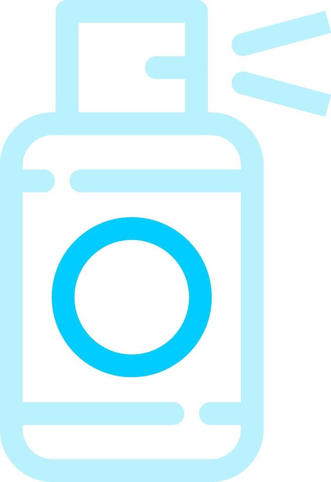 Hairspray Creative Icon Design vector