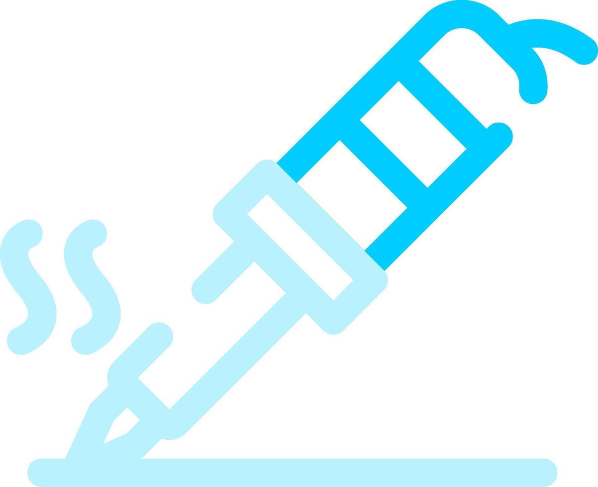 Soldering Creative Icon Design vector