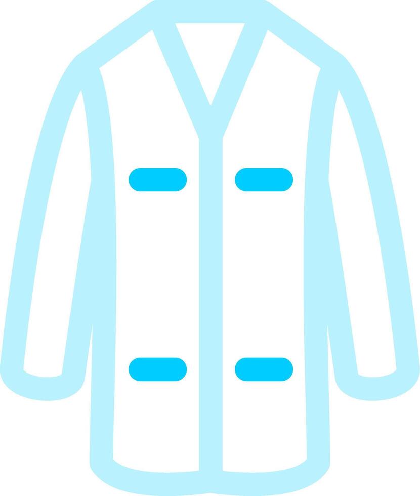 Lab Coat Creative Icon Design vector