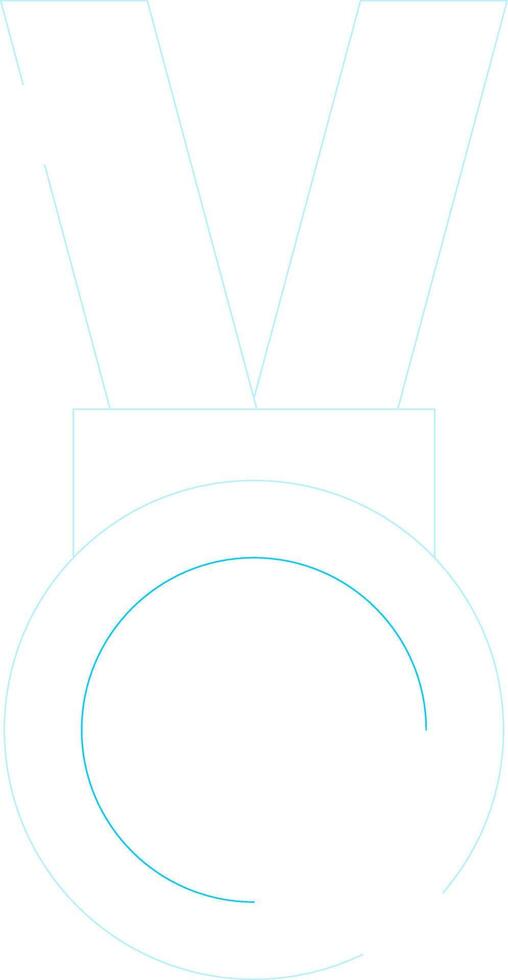 Medal Creative Icon Design vector