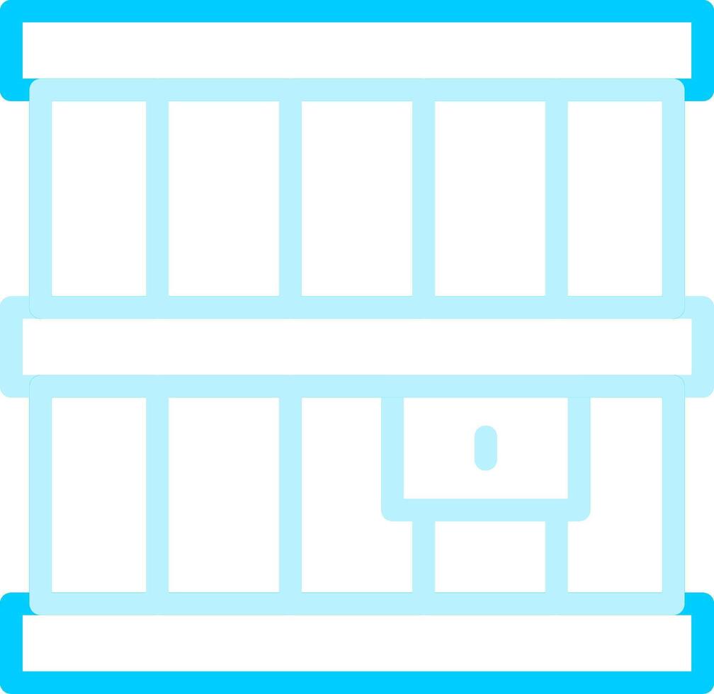 Jail Creative Icon Design vector