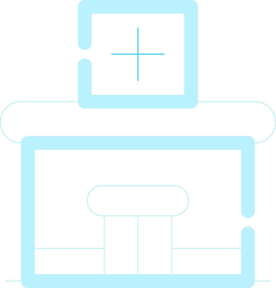 Healthcare Marketplace Creative Icon Design vector