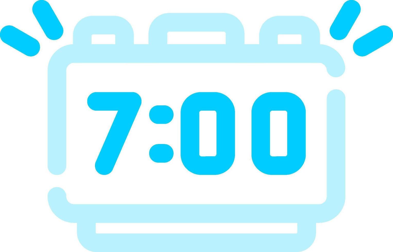 Alarm Creative Icon Design vector