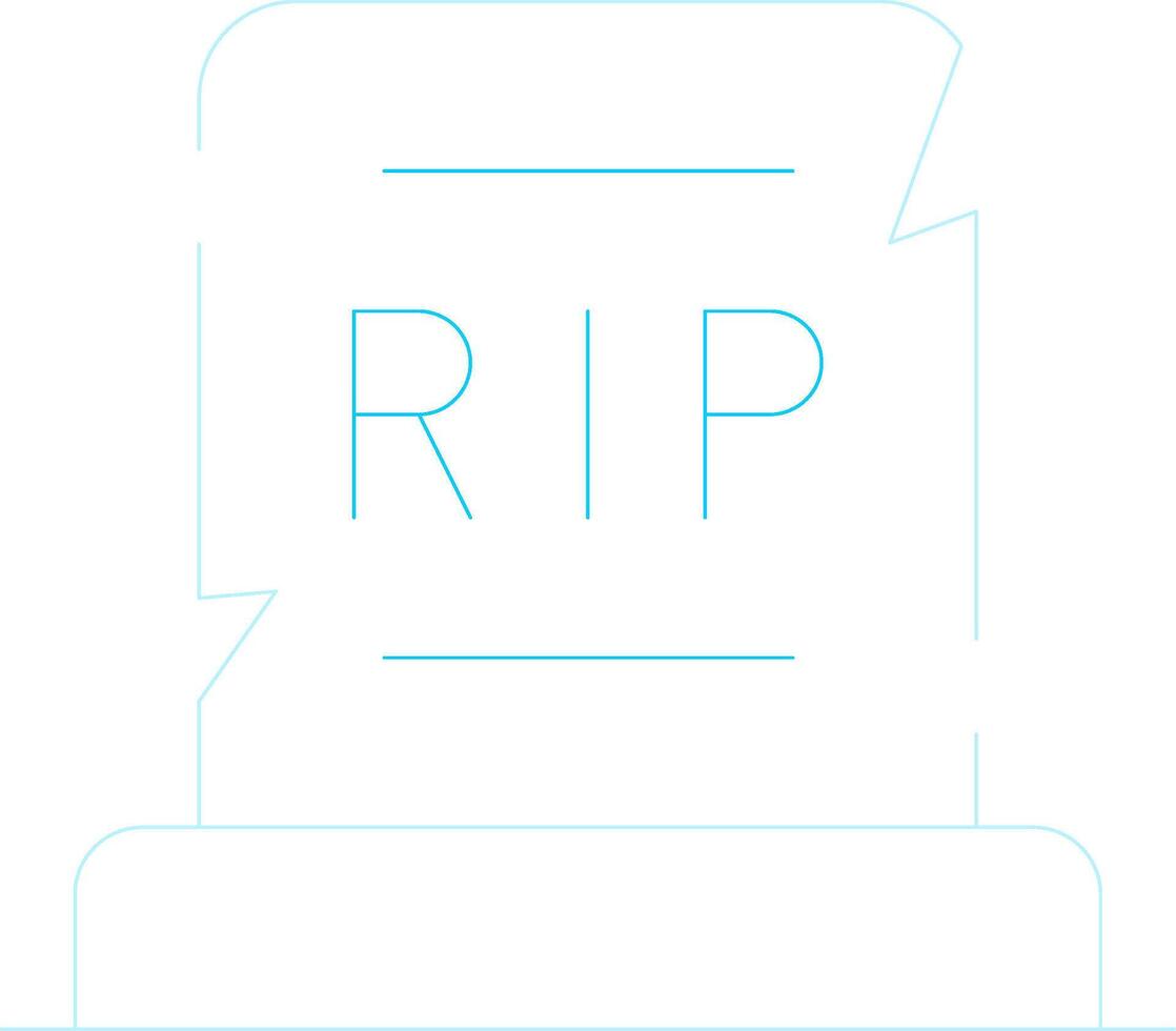 Grave Creative Icon Design vector