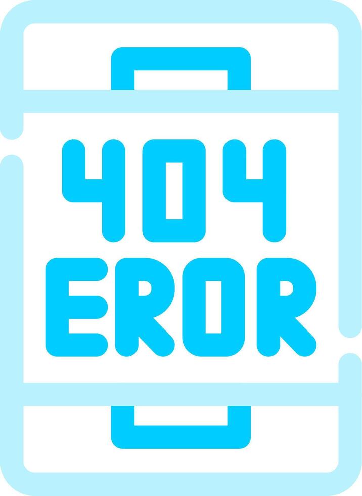 Error Creative Icon Design vector