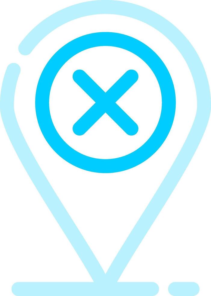 Wrong Creative Icon Design vector