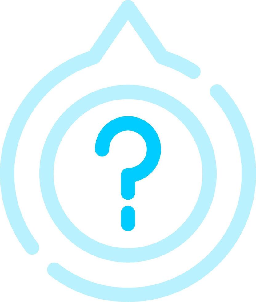 Question Creative Icon Design vector