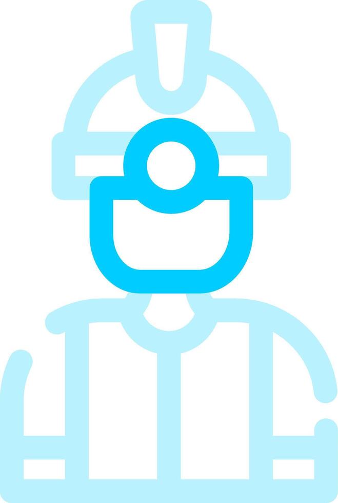 Worker Creative Icon Design vector
