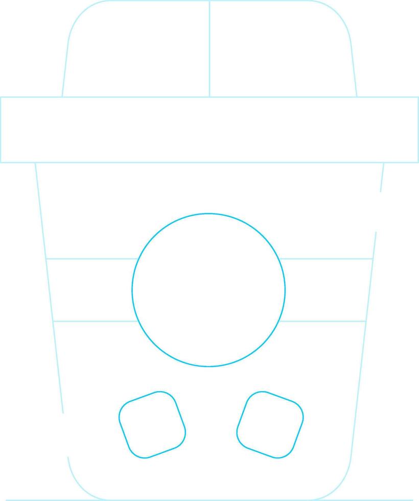 Doner Kebab Creative Icon Design vector