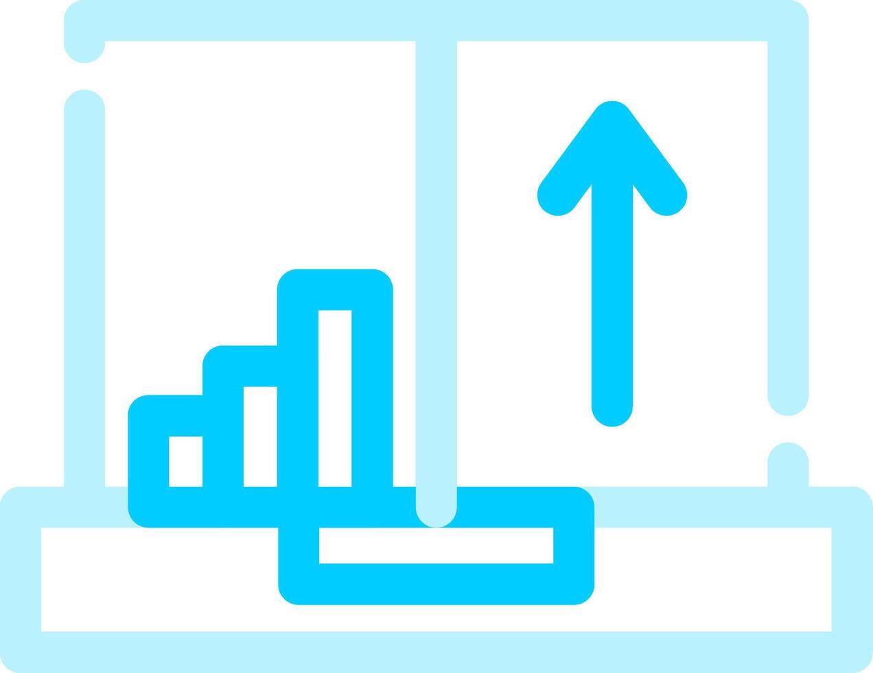 Clickstream Analysis Creative Icon Design vector