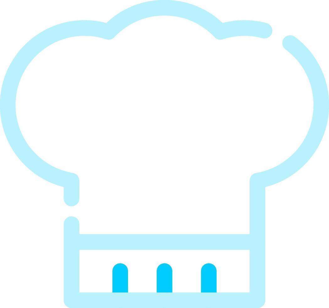 Chef Hat Creative Icon Design vector