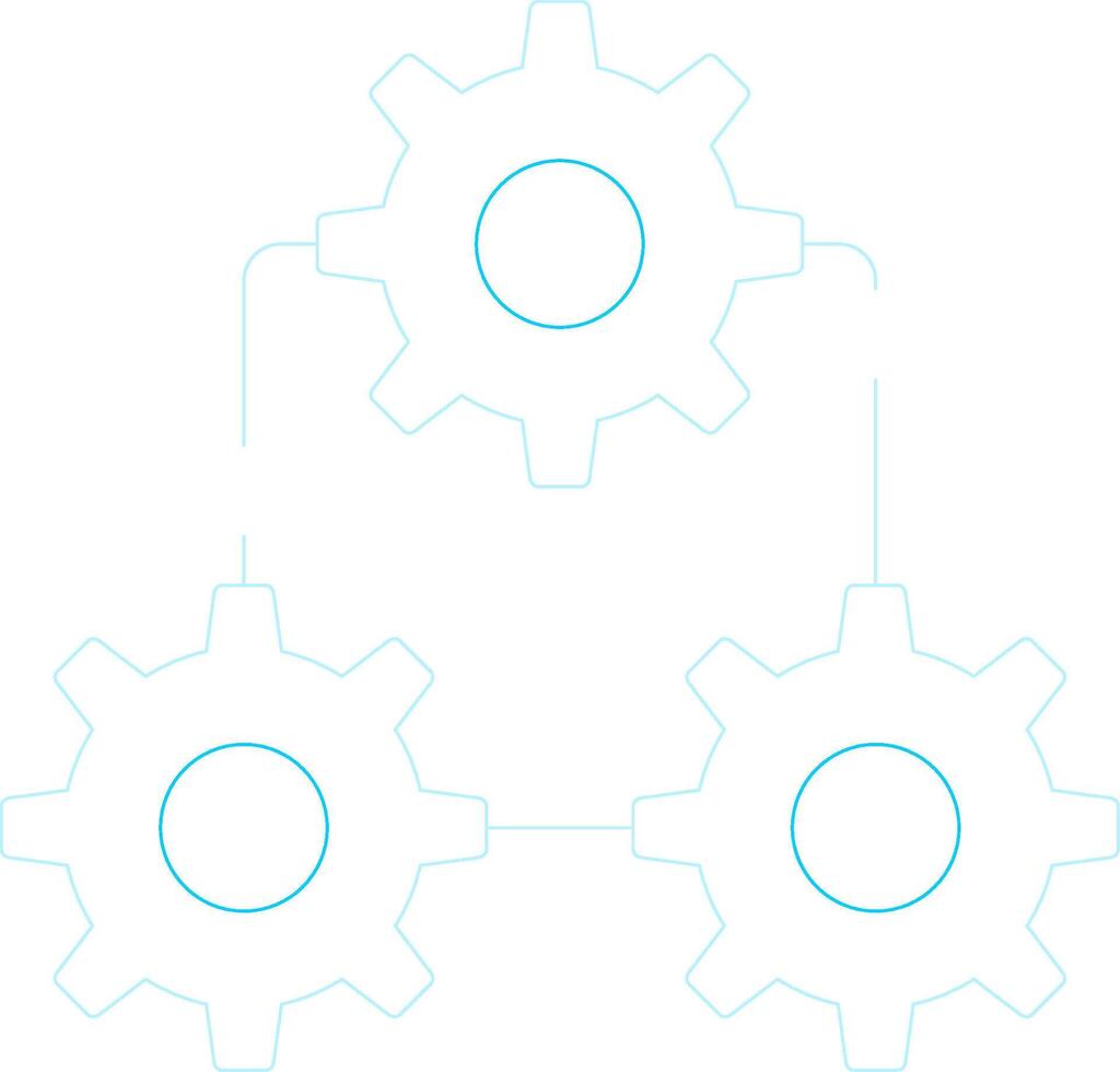 Machinery Creative Icon Design vector