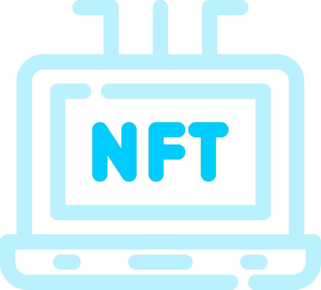 Nft Creative Icon Design vector